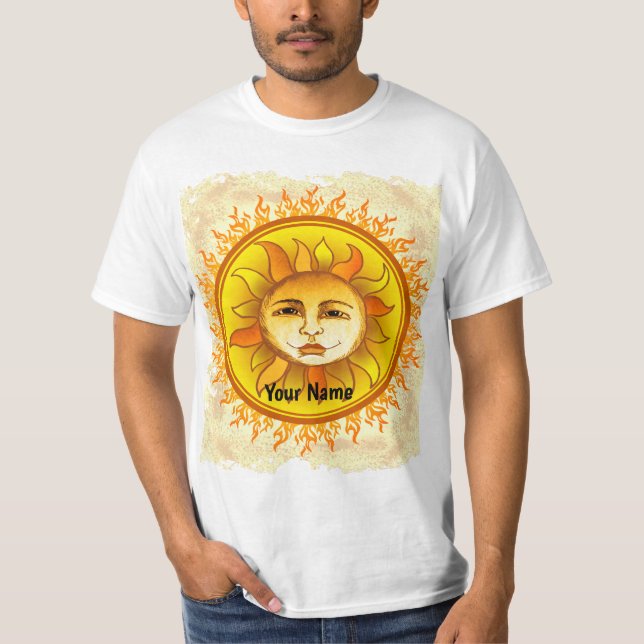 Smiling Sun   T-Shirt (Front)