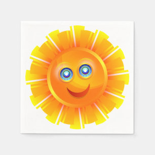 Smiling Sunshine Napkin