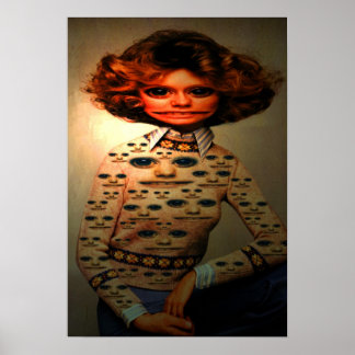 Smiling Sweater Poster