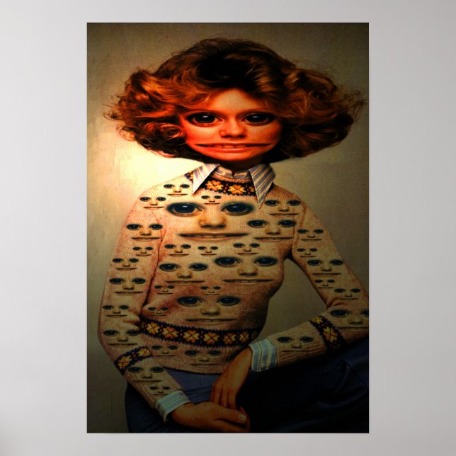 Smiling Sweater Poster (Front)