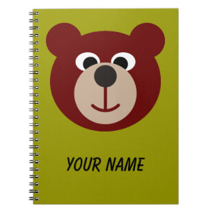 Smiling Teddy Bear Notebook