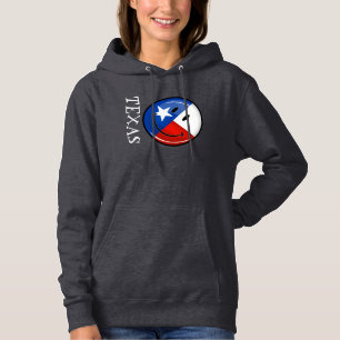 Smiling Texas Flag Hoodie