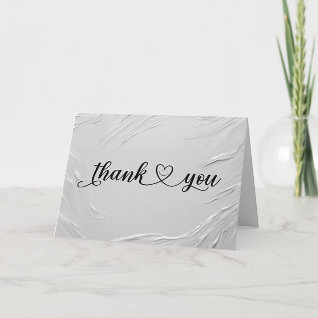 Smiling Thank You Heart (Front)