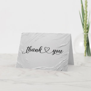 Smiling Thank You Heart Card