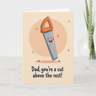 Smiling Tool Fathers Day Card
