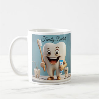 " SMILING TOOTH " COFFEE MUG