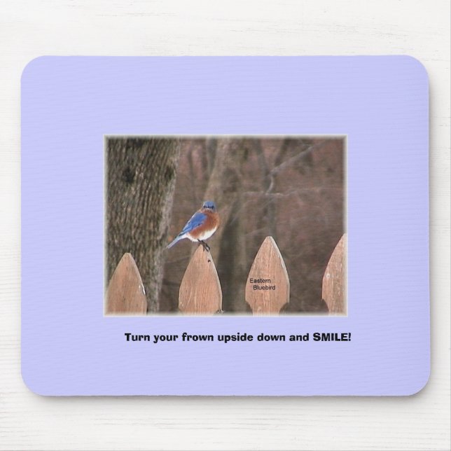 Smiling tree mouse mat (Front)