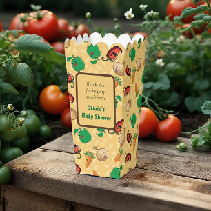 Smiling Veggies Baby Shower Favour Box