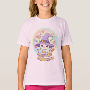 Smiling Witch Hat Halloween T-Shirt – Cute Tee