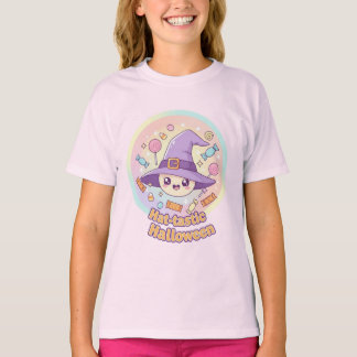 Smiling Witch Hat Halloween T-Shirt – Cute Tee