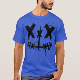 Smiling X Face Laughing Cool Face Eyes Eyes Hallow T-Shirt