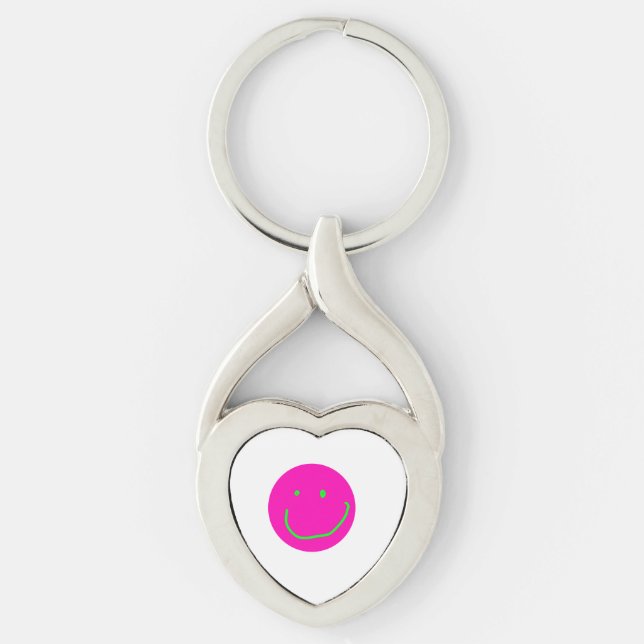 smilleeeeeeeeeee key ring (Front)