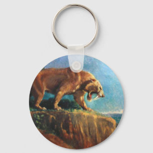 smilodon key ring