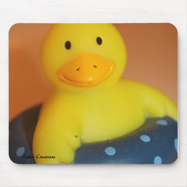 Smily Duckie Mouse Mat (Front)