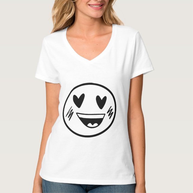 SMILY EMOJI  T-Shirt (Front)