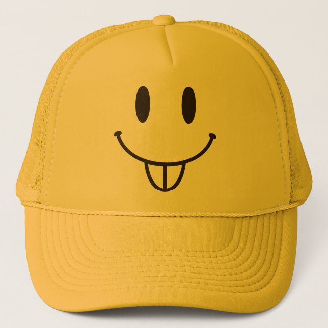 SMILY TRUCKER HAT (Front)
