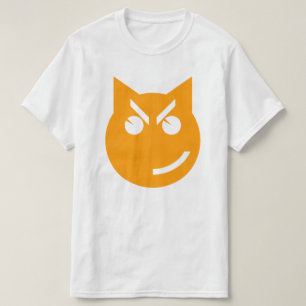 Smirking Emoji Cat T-Shirt