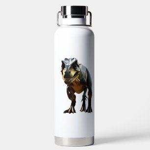 Smirking Scary T-Rex Dinosaur, Water Bottle