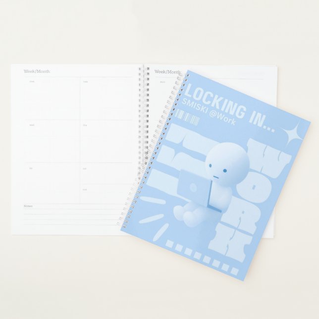 Smiski ‘Locking In’ Planner (Display)