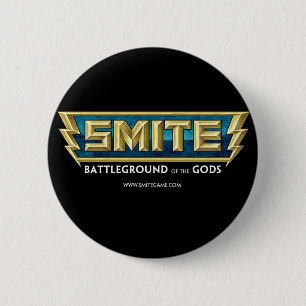 SMITE Logo Battleground of the Gods 6 Cm Round Badge