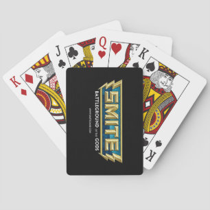 SMITE Logo Battleground of the Gods Playing Cards