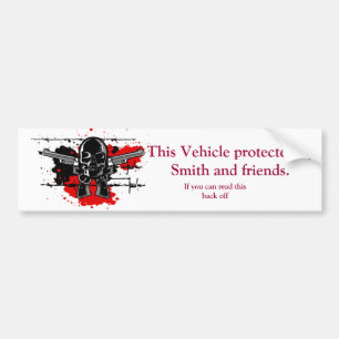 Smith and friends custom bumper sticker