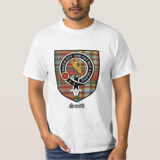 Smith Clan Crest Badge Tartan T-Shirt