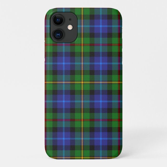 Smith Clan Scottish Tartan Plaid Pattern Case-Mate iPhone Case (Back)