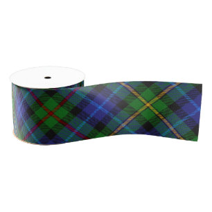 Smith Clan Scottish Tartan Plaid Pattern Grosgrain Ribbon