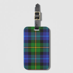 Smith Clan Scottish Tartan Plaid Pattern Luggage Tag