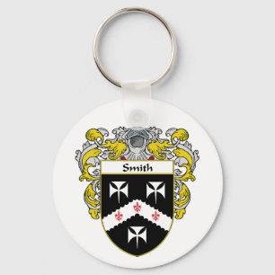 Smith Coat of Arms (Mantled) Key Ring