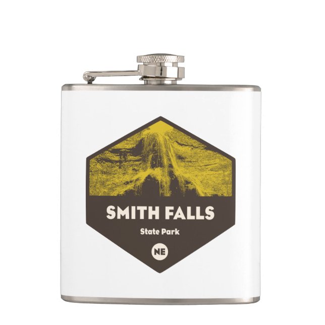 Smith Falls State Park Nebraska Hip Flask (Front)