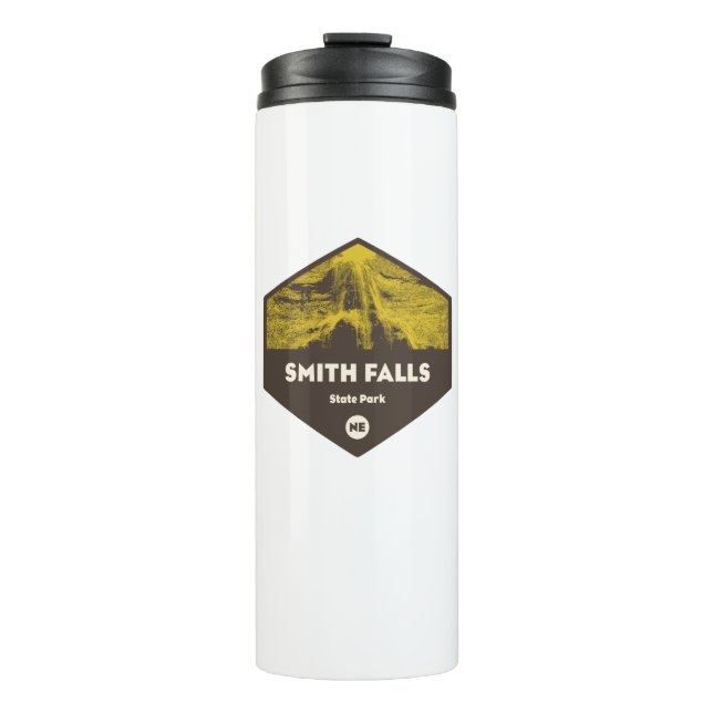 Smith Falls State Park Nebraska Thermal Tumbler (Front)