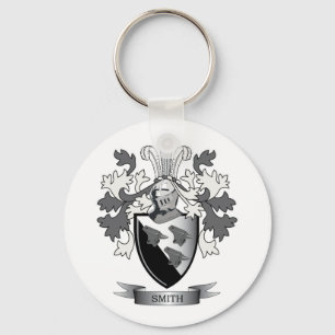 Smith Family Crest Coat of Arms Key Ring