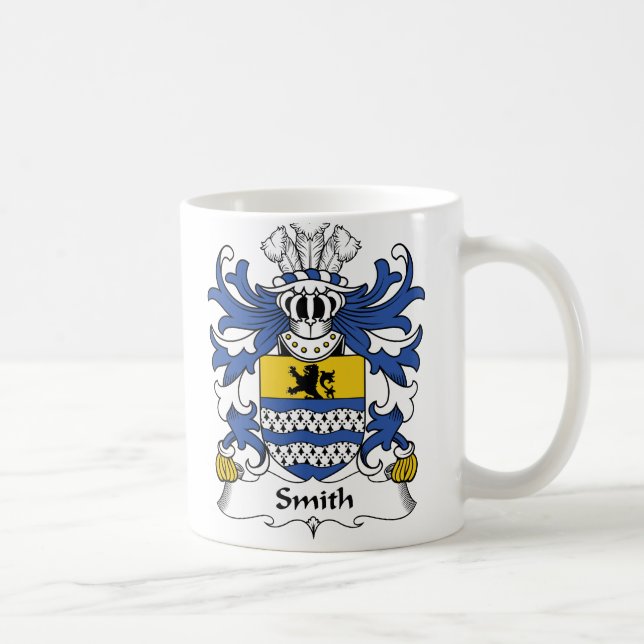 Smith Family Crest Coffee Mug (Right)