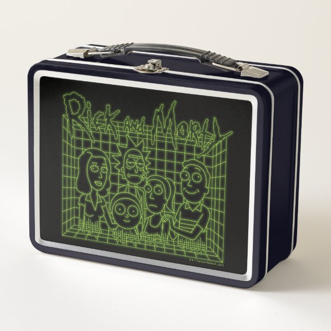 Smith Family Digital Hologram Metal Lunch Box (Front)