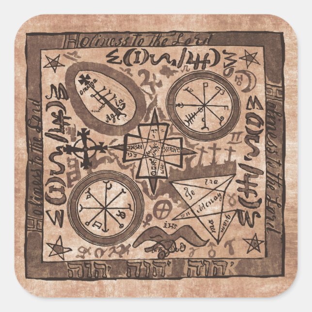 Smith Family Parchment Sticker (Front)