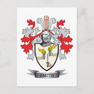 Smith-Ireland-Coat-of-Arms Postcard