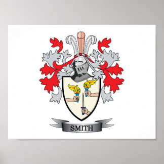 Smith-Ireland-Coat-of-Arms Poster