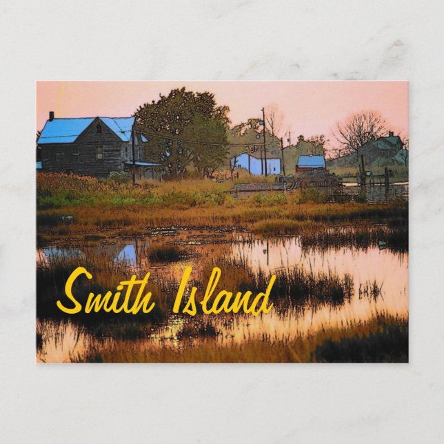 Smith Island Postcard (Front)