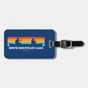 Smith Mountain Lake Virginia Canoe Luggage Tag