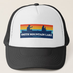 Smith Mountain Lake Virginia Canoe Trucker Hat