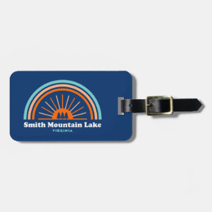 Smith Mountain Lake Virginia Rainbow Luggage Tag