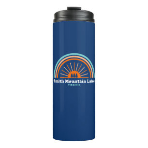 Smith Mountain Lake Virginia Rainbow Thermal Tumbler