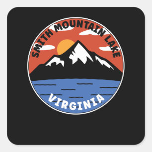 Smith Mountain Lake - Virginia Square Sticker