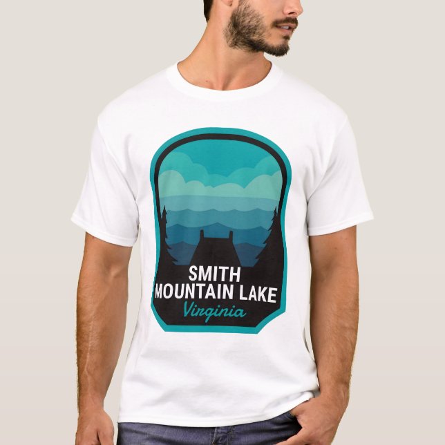 Smith Mountain Lake Virginia Summer T-Shirt (Front)