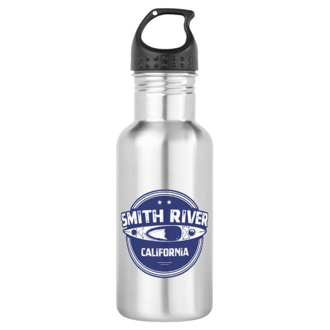 Smith River California Kayaking 532 Ml Water Bottle (Front)