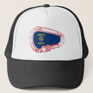 Smith Rock Climbing Carabiner Trucker Hat