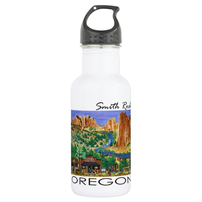 Smith Rock ~ Oregon 532 Ml Water Bottle (Front)