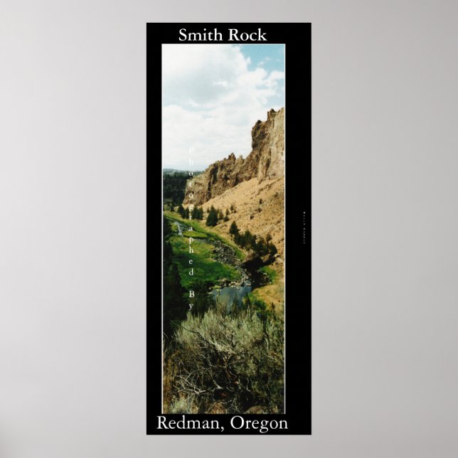 Smith Rock Poster (Front)
